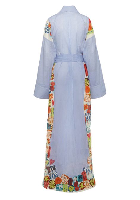 Caftano Dsquared2  Swimwear donna D6A2D5230977 multicolor camicia kimono DSQUARED2 SWIMWEAR | Caftani | D6A2D5230977